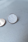 Round Shell Stone, Earrings/ ER8285