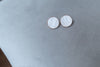 Round Shell Stone, Earrings/ ER8285