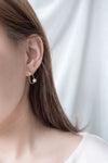 Pearl with Crystal, Earrings/ ER8280 (Gold Soldout)