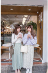 Wave 超彈性合身波浪邊裝飾打底單穿, Top/ TP8833 (White/lavender Sold out)