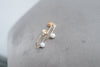 Pearl with Crystal, Earrings/ ER8280 (Gold Soldout)