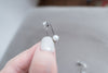 Pearl with Crystal, Earrings/ ER8280 (Gold Soldout)