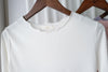 Wave 超彈性合身波浪邊裝飾打底單穿, Top/ TP8833 (White/lavender Sold out)