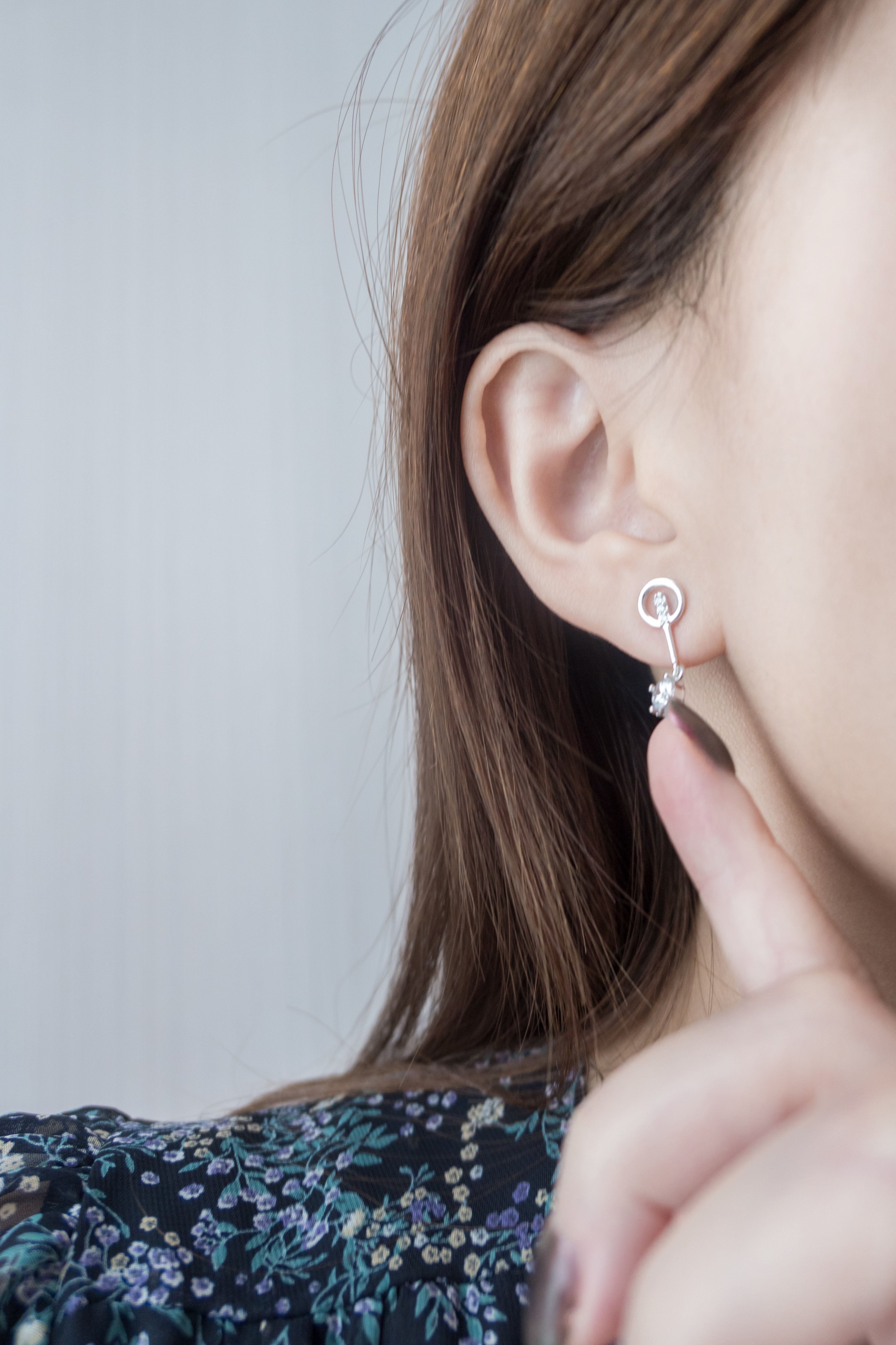 Bell Crystal, Earrings/ ER8293