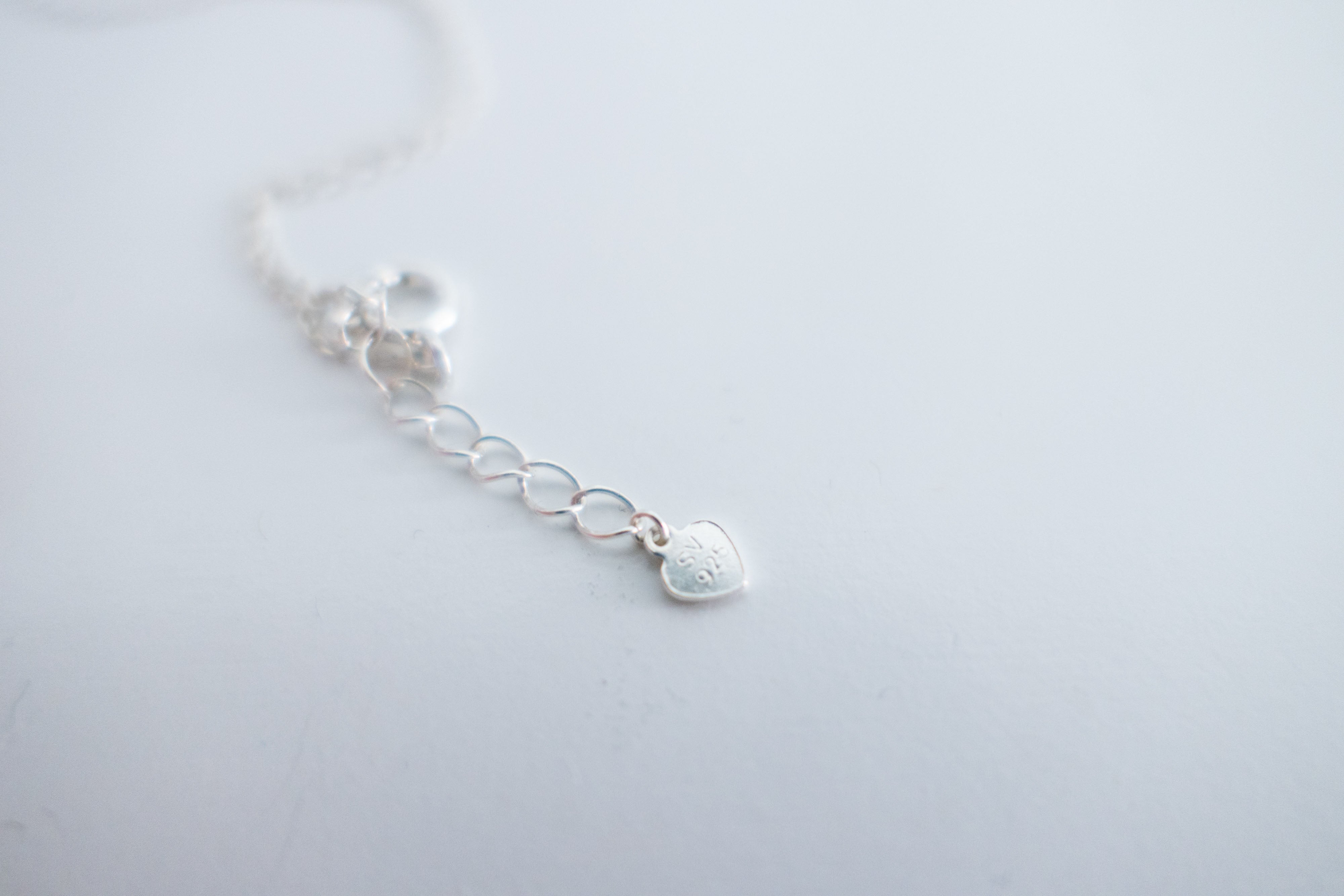 925 Silver made Oval, Necklace/ NL8148