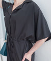 [限量現貨回歸]  Collar 輕優雅隨性質感連身褲, Jumpsuit/ DS9190
