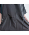 [限量現貨回歸]  Collar 輕優雅隨性質感連身褲, Jumpsuit/ DS9190