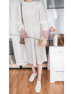 White Coco 隨性挺身棉質橡筋腰, Dress/ DS9196