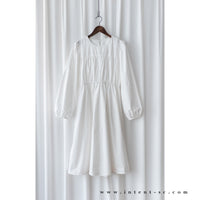 White Coco 隨性挺身棉質橡筋腰, Dress/ DS9196