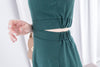 Side Slit 入膊後側腰微露膚飄逸裙擺, Dress/ DS8554