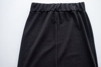 Lady Elastic 彈性直身簡約斯文後開叉半身裙, Skirt / SK8689 (black sold out)