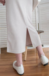 Lady Elastic 彈性直身簡約斯文後開叉半身裙, Skirt / SK8689 (black sold out)