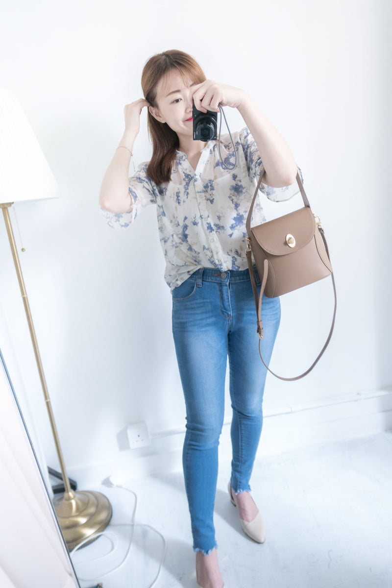 Sky Marble 天空大理石紋氣質輕盈, Blouse/ BU8531