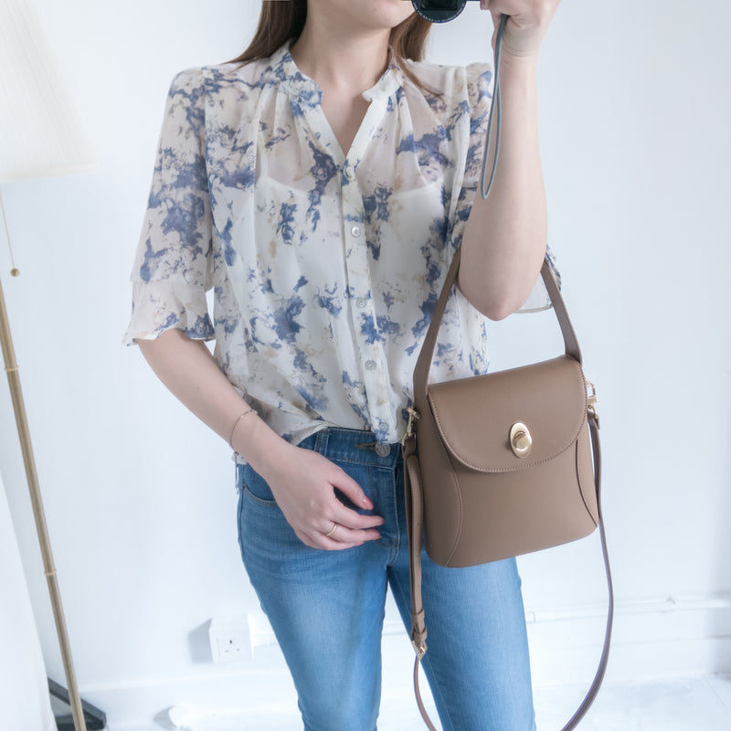 Sky Marble 天空大理石紋氣質輕盈, Blouse/ BU8531