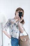 Sky Marble 天空大理石紋氣質輕盈, Blouse/ BU8531