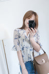 Sky Marble 天空大理石紋氣質輕盈, Blouse/ BU8531