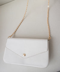 Gold Chain 金色鎖鏈迷你信封包(可放長銀包）, Bag/ BG8088