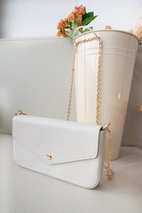 Gold Chain 金色鎖鏈迷你信封包(可放長銀包）, Bag/ BG8088