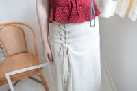 芭蕾交叉帶可調鬆緊修腰A形, skirt/ L003