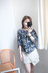 夏日印花兩著, Blouse/ L003