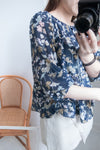 夏日印花兩著, Blouse/ L003