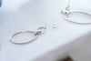 Double Loop, Silver made earrings/ ER8297