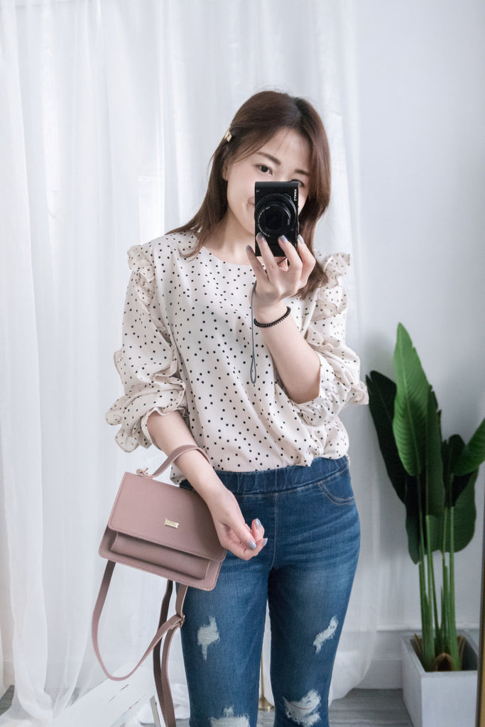 Nude Pink 方形小手袋, BAG/ BG8067
