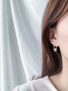 Pearl with Crystal, Earrings/ ER8280 (Gold Soldout)