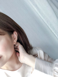 Pearl with Crystal, Earrings/ ER8280 (Gold Soldout)