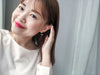 Pearl with Crystal, Earrings/ ER8280 (Gold Soldout)