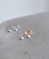 Pearl with Crystal, Earrings/ ER8280 (Gold Soldout)