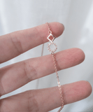 Crystal Rhombus, Necklace/ NL8138