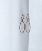 Double Loop, Silver made earrings/ ER8297