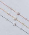 Tri Starry, Bracelet/ BL8072 (Mistygold sold out)