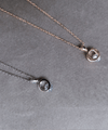 Crystal Clip, Necklace/ NL8137 (rosegold sold out)