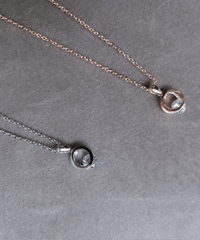 Crystal Clip, Necklace/ NL8137 (rosegold sold out)