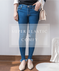 Oh Elastic! 全條超彈性必備修腳形牛仔褲, Jeans/ PT8181