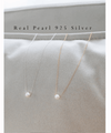 Silver made Real Pearl, Necklace/ NL8146