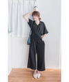 [限量現貨回歸]  Collar 輕優雅隨性質感連身褲, Jumpsuit/ DS9190
