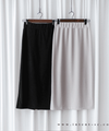 Lady Elastic 彈性直身簡約斯文後開叉半身裙, Skirt / SK8689 (black sold out)