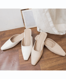 Pointed Square, Mule Shoes/ SH8097