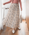 Thousand Nights 一千零一夜花束百褶長裙, Dress/ SK8548