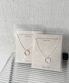 925 Silver made Oval, Necklace/ NL8148