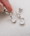 Crystal Gemstone, Drop Earrings/ ER8338