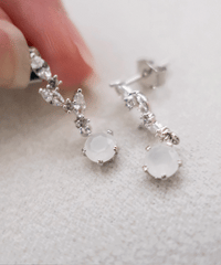 Crystal Gemstone, Drop Earrings/ ER8338