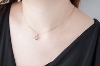 Crystal Clip, Necklace/ NL8137 (rosegold sold out)