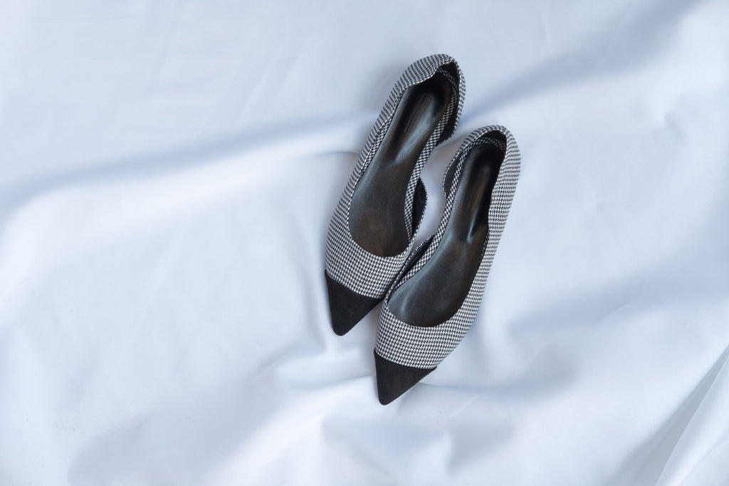 Houndstooth 優雅千鳥格尖頭 ,Shoes/ SH8046